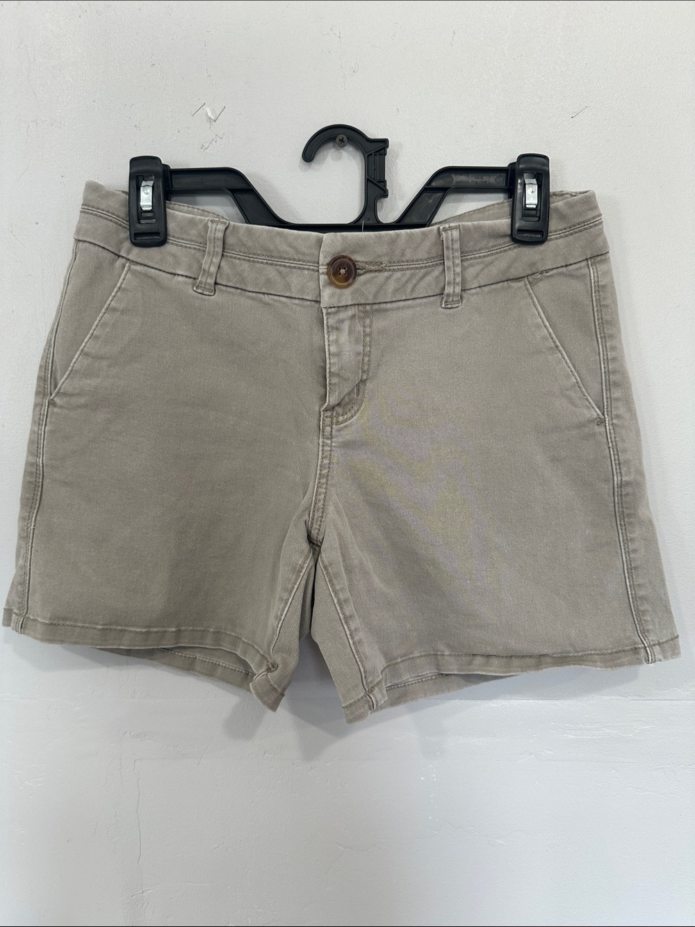 Maurices Taupe Everyday Cotton Shorts